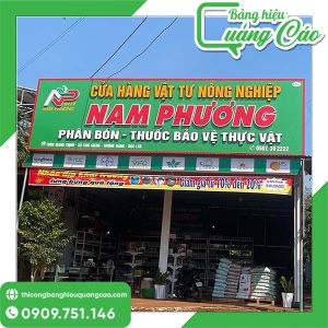 Bảng Hiệu Cửa Hàng Vật Tư Nông Nghiệp
