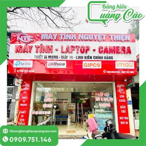 Bảng Hiệu Cửa Hàng Máy Tính