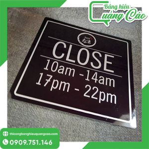Bảng Hiệu Open Close