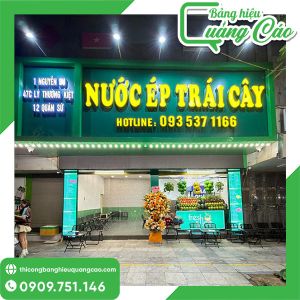 Bảng Hiệu Nước Ép