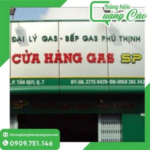 Bảng Hiệu Cửa Hàng Gas