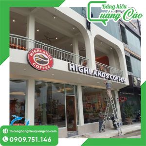 Bảng Hiệu Highlands Coffee