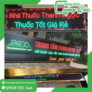 Hộp Đèn LED Chạy Chữ