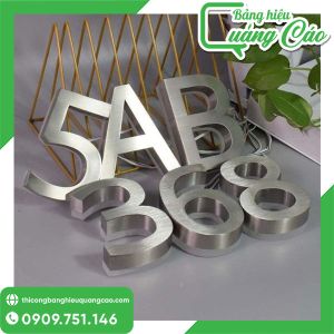 Chữ Nổi Inox