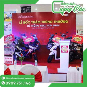 Backdrop Bốc Thăm Trúng Thưởng