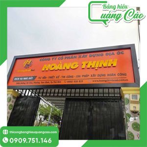 Bảng Hiệu Công Ty Xây Dựng