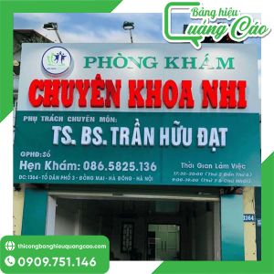 Bảng Hiệu Phòng Khám Nhi