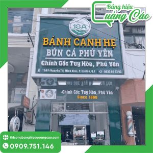 Bảng Hiệu Quán Bánh Canh