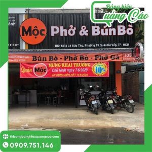 Bảng Hiệu Bún Bò Huế