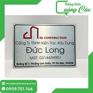 Bảng Hiệu Inox