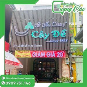 Bảng Hiệu Quán Chay