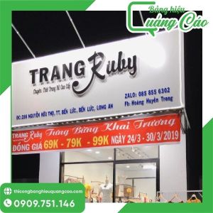 Bảng Hiệu Shop Quần Áo