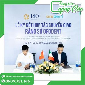 Backdrop Lễ Ký Kết