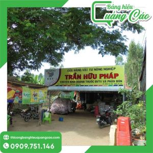 Bảng Hiệu Cửa Hàng Vật Tư Nông Nghiệp