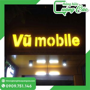 Chữ Mica Hút Nổi