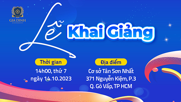 Mẫu backdrop khai giảng đẹp, trang trọng