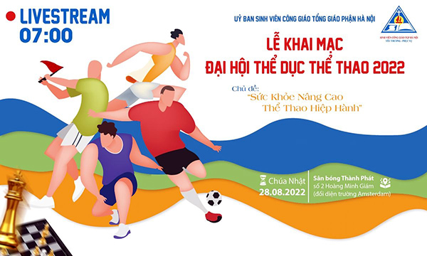 Mẫu backdrop cuộc thi thể dục thể thao đẹp