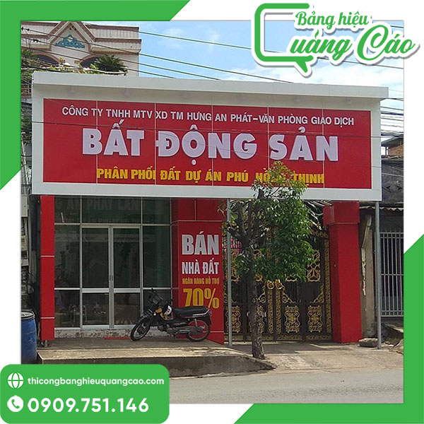 20+ Mẫu Bảng Hiệu Bất Động Sản, Mua B&aacute;n Nh&agrave; Đất Đẹp