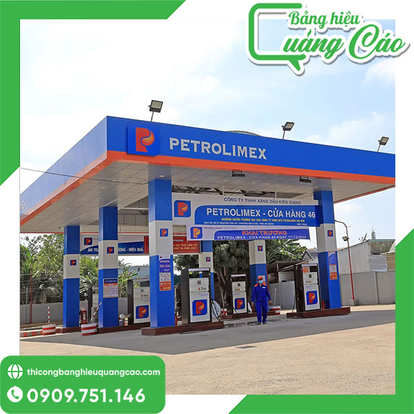 20+ Mẫu Bảng Hiệu C&acirc;y Xăng Dầu Chuy&ecirc;n Nghiệp & Nổi Bật
