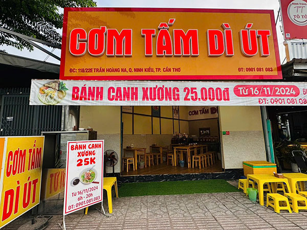 Mẫu bảng hiệu qu&aacute;n cơm tấm đẹp, b&igrave;nh d&acirc;n gi&aacute; rẻ