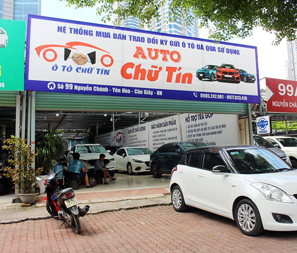 Mẫu bảng hiệu gara &ocirc; t&ocirc; đẹp