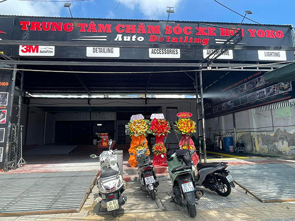 Mẫu bảng hiệu chăm s&oacute;c xe hơi đẹp