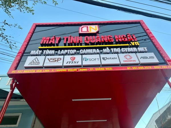Mẫu bảng hiệu m&aacute;y t&iacute;nh Quảng Ng&atilde;i