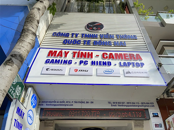 Mẫu bảng hiệu cửa h&agrave;ng m&aacute;y t&iacute;nh, camera