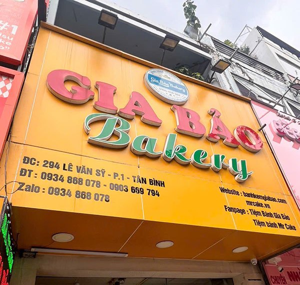Mẫu bảng hiệu b&aacute;nh kem đẹp