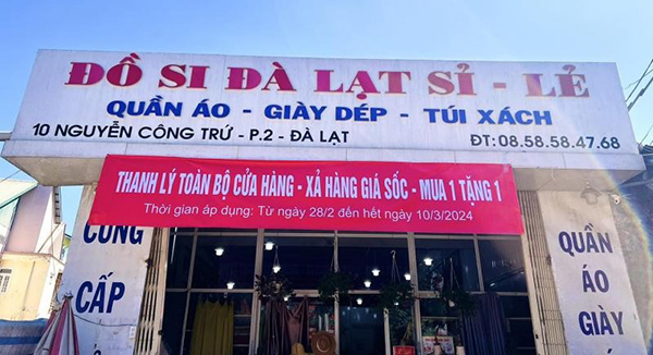 Mẫu biển hiệu đố si Đ&agrave; Lạt