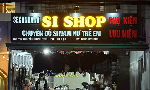 Mẫu bảng hiệu seconhand gi&aacute; rẻ, uy t&iacute;n