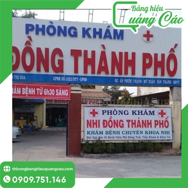 Bảng hiệu phòng mạch