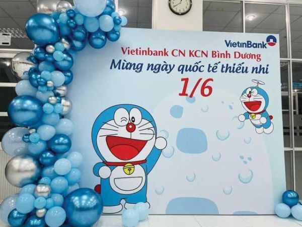 Mẫu background 1/6 với thiết kế đơn giản