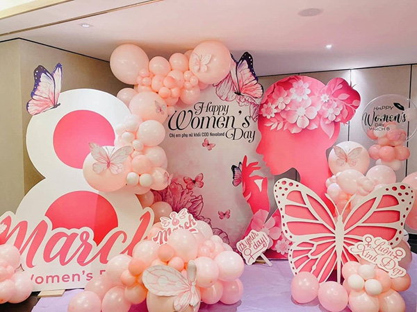 Mẫu background 8/3 đẹp