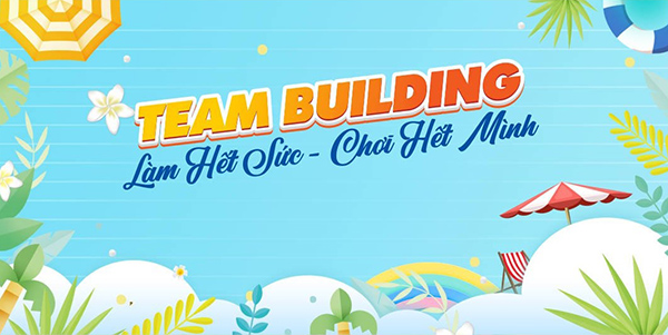 Thiết kế backdrop team building trọn g&oacute;i