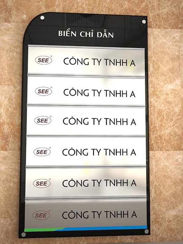 L&agrave;m biển chỉ dẫn văn ph&ograve;ng của c&aacute;c c&ocirc;ng ty
