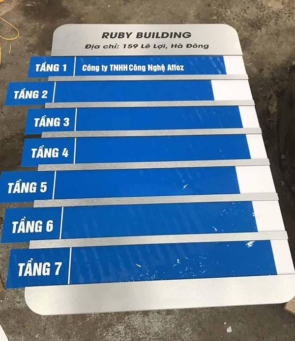 L&agrave;m biển chỉ dẫn t&ograve;a nh&agrave; trọn g&oacute;i