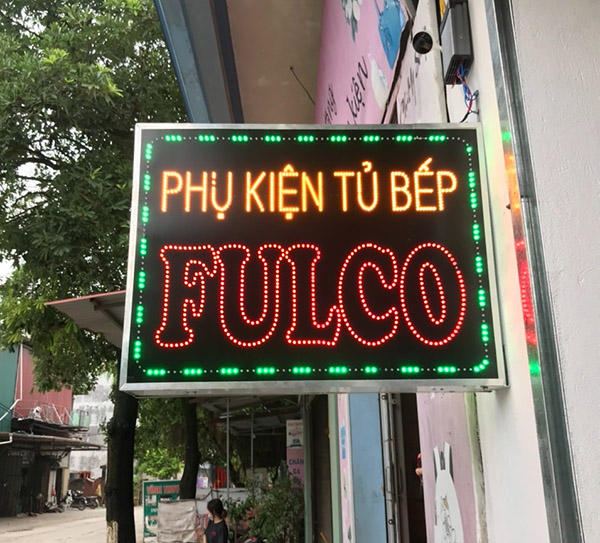 Mẫu biển vẫy đ&egrave;n LED phụ kiện tủ bếp