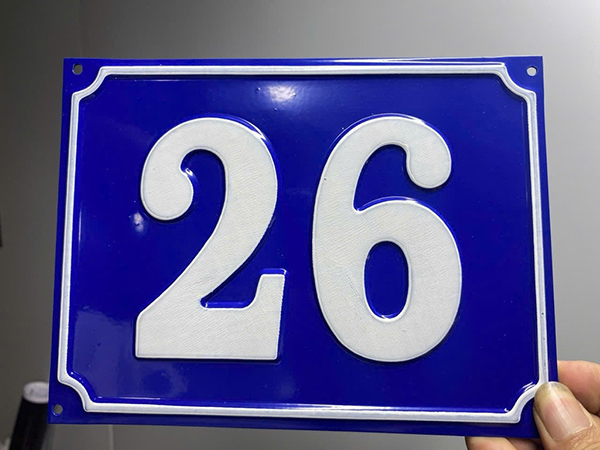 Mẫu biển số nh&agrave; đẹp