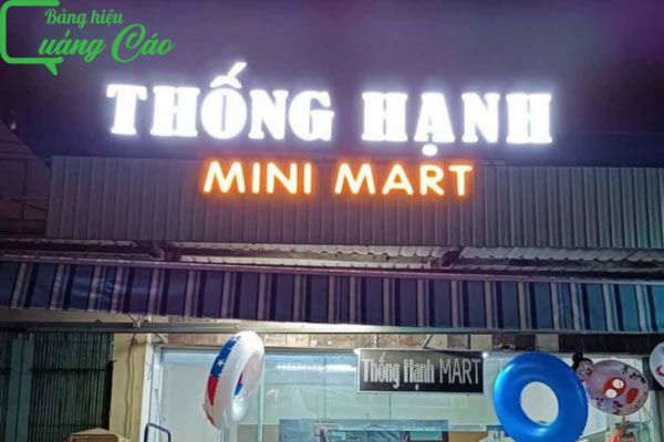 Bảng hiệu cửa hàng tiện lợi Led Thống Hạnh