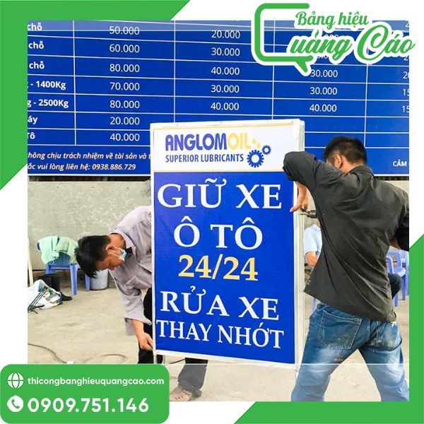 Bảng hiệu giữ xe