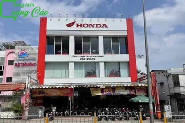 Bảng hiệu Honda Hào Quang