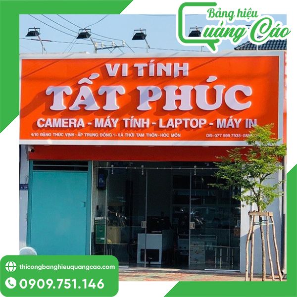 Bảng hiệu máy tính