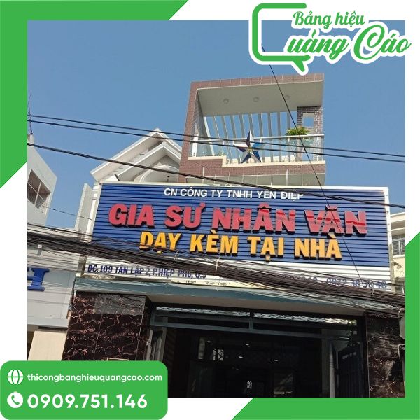 Bảng hiệu nhận dạy kèm