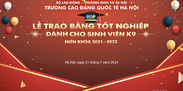 Mẫu backdrop tốt nghiệp d&agrave;nh cho sinh vi&ecirc;n