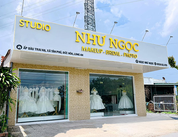 Thiết kế bảng hiệu studio chuy&ecirc;n nghiệp