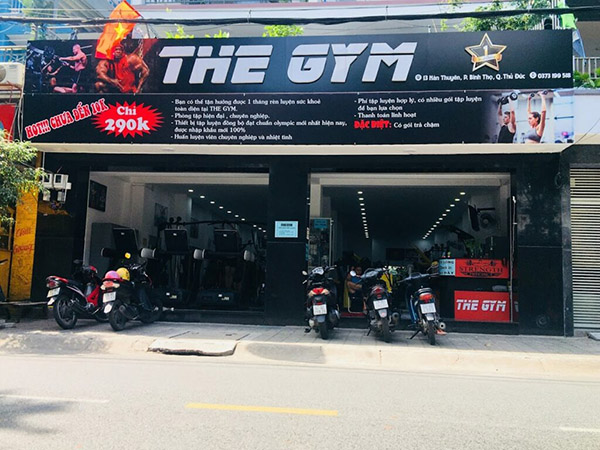 Thiết kế biển quảng c&aacute;o ph&ograve;ng gym đẹp, chuy&ecirc;n nghiệp