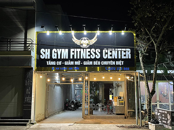 Mẫu biển quảng c&aacute;o ph&ograve;ng gym đẹp