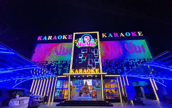 Thiết kế thi c&ocirc;ng bảng hiệu karaoke theo y&ecirc;u cầu