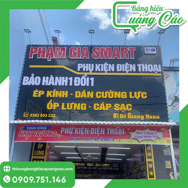 45+ Mẫu Bảng Hiệu Phụ Kiện Điện Thoại Đẹp, Gi&aacute; Rẻ